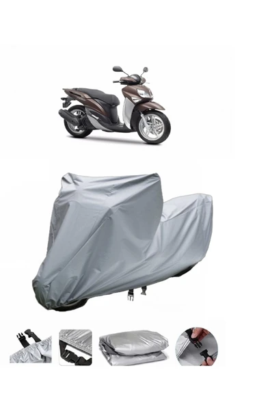 Yamaha Xenter 150  Gri Motosiklet Brandası ARKA ÇANTA UYUMLU DEĞİLDİR ürün görseli 1