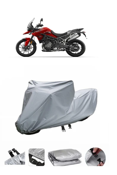 Triumph Tiger 900 GT  Gri Motosiklet Brandası ARKA ÇANTA UYUMLU DEĞİLDİR ürün görseli 1