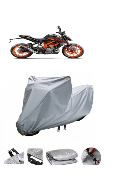 KTM 200 Duke ABS  Gri Motosiklet Brandası ARKA ÇANTA UYUMLU DEĞİLDİR ürün görseli 1