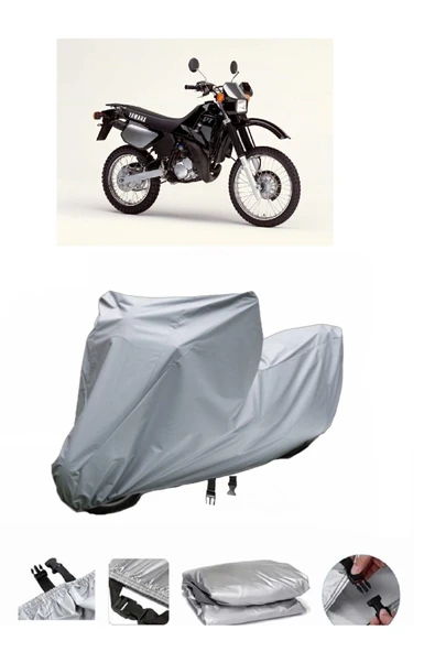 Yamaha DT 125 R  Gri Motosiklet Brandası ARKA ÇANTA UYUMLU DEĞİLDİR ürün görseli 1