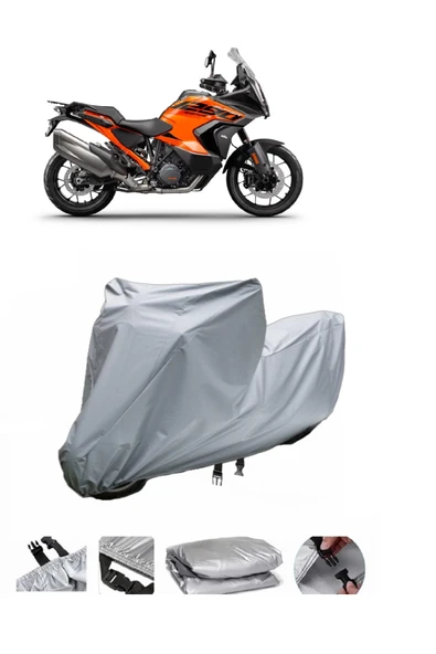 KTM 1290  Super Adventure S  Gri Motosiklet Brandası ARKA ÇANTA UYUMLU DEĞİLDİR ürün görseli 1