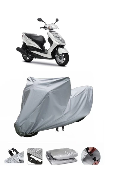 Yamaha Cygnus X  Gri Motosiklet Brandası ARKA ÇANTA UYUMLU DEĞİLDİR ürün görseli 1