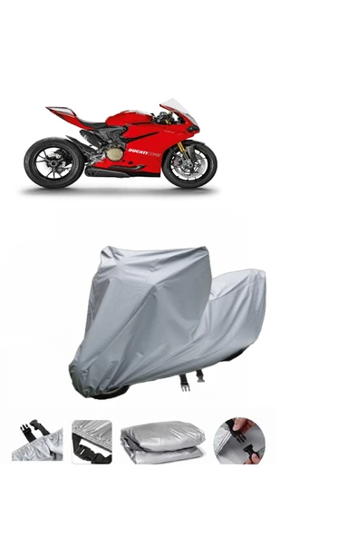 Ducati Panigale R  Gri Motosiklet Brandası ARKA ÇANTA UYUMLU DEĞİLDİR ürün görseli 1