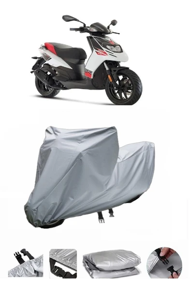 Aprilia SR 150  Gri Motosiklet Brandası ARKA ÇANTA UYUMLU DEĞİLDİR ürün görseli 1