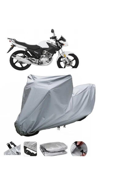 Yamaha YBR 125 ESD  Gri Motosiklet Brandası ARKA ÇANTA UYUMLU DEĞİLDİR ürün görseli 1