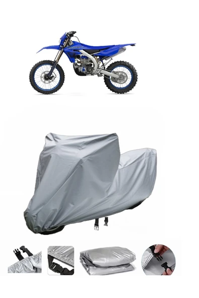 Yamaha WR 250 F  Gri Motosiklet Brandası ARKA ÇANTA UYUMLU DEĞİLDİR ürün görseli 1