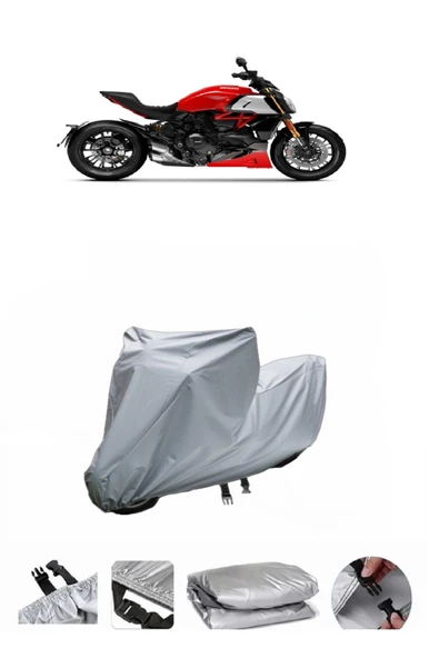 Ducati Diavel 1260  Gri Motosiklet Brandası ARKA ÇANTA UYUMLU DEĞİLDİR ürün görseli 1