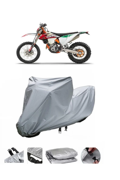 KTM 250 EXC-F Six Days  Gri Motosiklet Brandası ARKA ÇANTA UYUMLU DEĞİLDİR ürün görseli 1