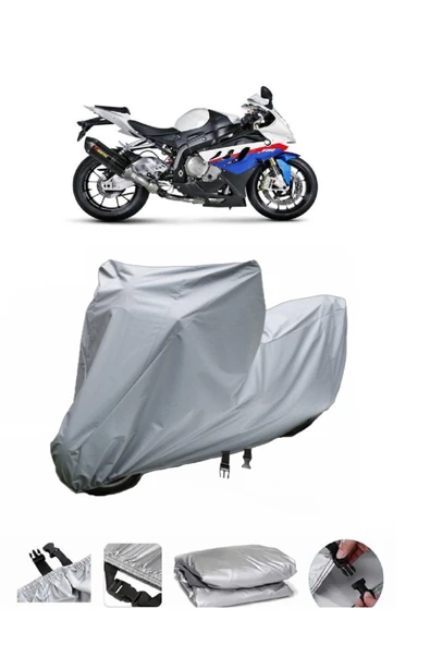 Bmw S 1000 RR  Gri Motosiklet Brandası ARKA ÇANTA UYUMLU DEĞİLDİR ürün görseli 1