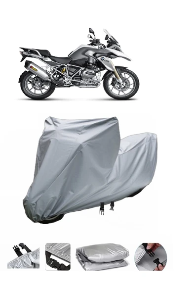 Bmw R 1200 GS  Gri Motosiklet Brandası ARKA ÇANTA UYUMLU DEĞİLDİR ürün görseli 1