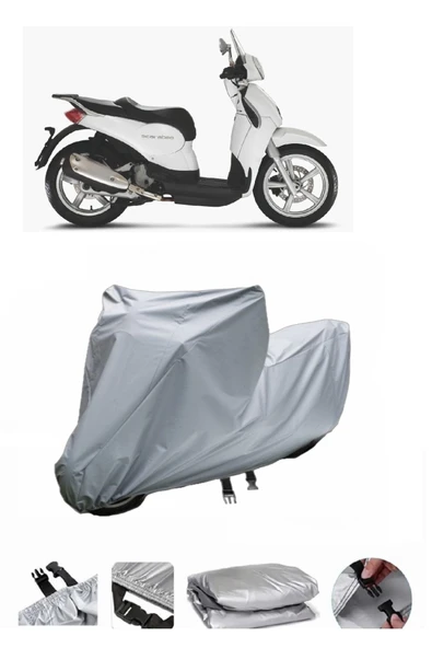 Aprilia Scarabeo 200  Gri Motosiklet Brandası ARKA ÇANTA UYUMLU DEĞİLDİR ürün görseli 1