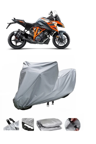 KTM 1290  Super Duke GT  Gri Motosiklet Brandası ARKA ÇANTA UYUMLU DEĞİLDİR ürün görseli 1