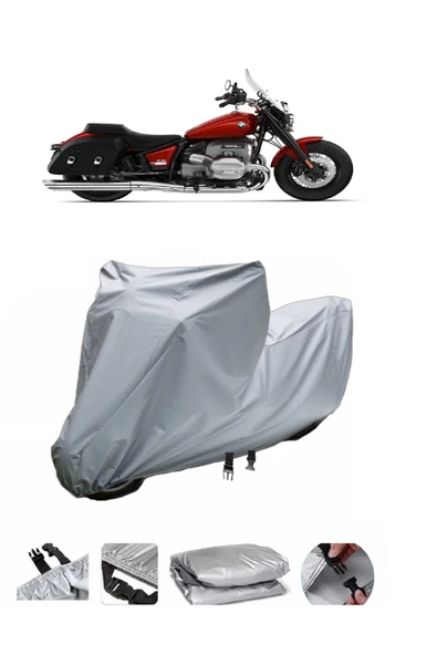 Bmw R 18  Gri Motosiklet Brandası ARKA ÇANTA UYUMLU DEĞİLDİR ürün görseli 1