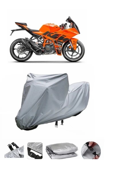 KTM 125 RC  Gri Motosiklet Brandası ARKA ÇANTA UYUMLU DEĞİLDİR ürün görseli 1