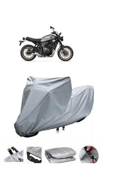 Yamaha XSR 125  Gri Motosiklet Brandası ARKA ÇANTA UYUMLU DEĞİLDİR ürün görseli 1