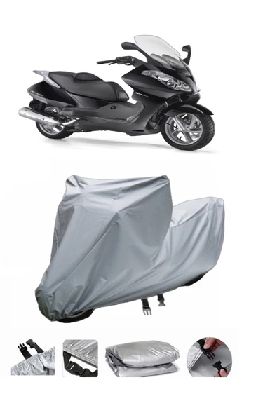 Aprilia Atlantic 500 Sprint  Gri Motosiklet Brandası ARKA ÇANTA UYUMLU DEĞİLDİR ürün görseli 1