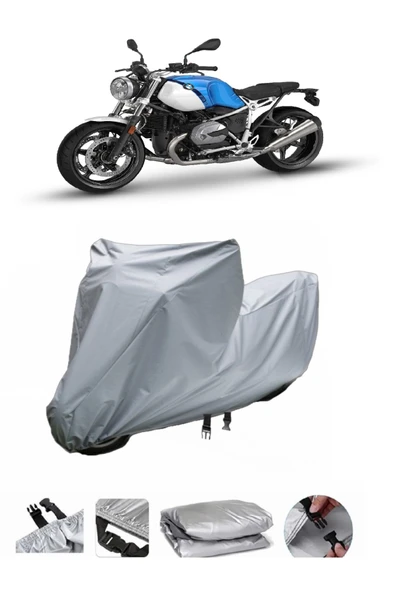 Bmw R Nine T Pure  Gri Motosiklet Brandası ARKA ÇANTA UYUMLU DEĞİLDİR ürün görseli 1