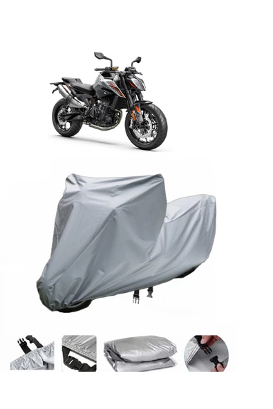 KTM 790 Duke  Gri Motosiklet Brandası ARKA ÇANTA UYUMLU DEĞİLDİR ürün görseli 1