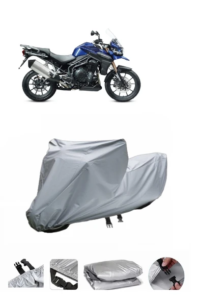 Triumph Tiger Explorer 1200  Gri Motosiklet Brandası ARKA ÇANTA UYUMLU DEĞİLDİR ürün görseli 1