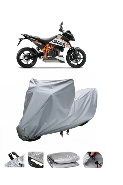 KTM 690 Duke R  Gri Motosiklet Brandası ARKA ÇANTA UYUMLU DEĞİLDİR ürün görseli 1
