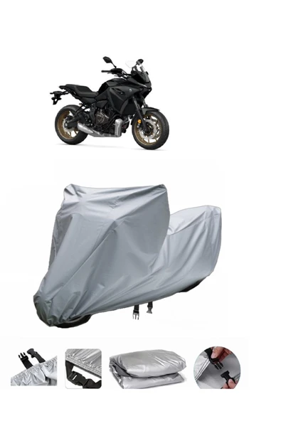 Yamaha Tracer 700  Gri Motosiklet Brandası ARKA ÇANTA UYUMLU DEĞİLDİR ürün görseli 1