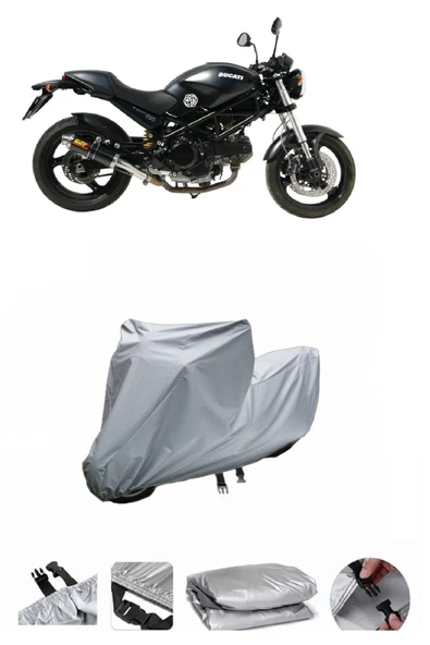 Ducati Monster 620ie  Gri Motosiklet Brandası ARKA ÇANTA UYUMLU DEĞİLDİR ürün görseli 1
