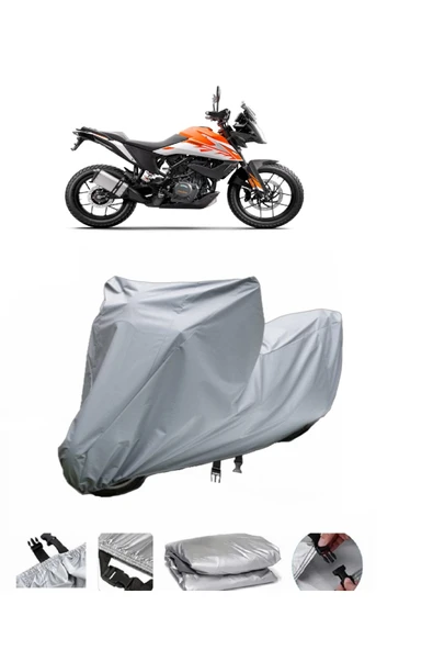 KTM 250 Adventure  Gri Motosiklet Brandası ARKA ÇANTA UYUMLU DEĞİLDİR ürün görseli 1