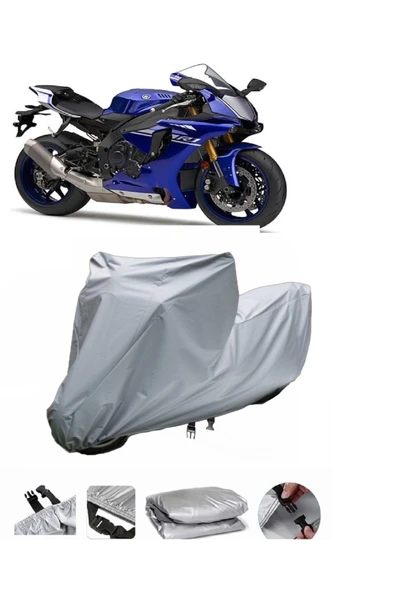 Yamaha YZF R1  Gri Motosiklet Brandası ARKA ÇANTA UYUMLU DEĞİLDİR ürün görseli 1
