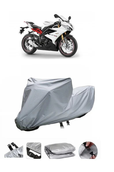 Triumph Daytona 765  Gri Motosiklet Brandası ARKA ÇANTA UYUMLU DEĞİLDİR ürün görseli 1