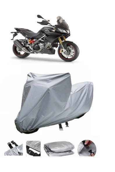 Aprilia Caponord 1200 ABS Travel Pack  Gri Motosiklet Brandası ARKA ÇANTA UYUMLU DEĞİLDİR ürün görseli 1
