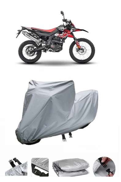 Aprilia RX 125  Gri Motosiklet Brandası ARKA ÇANTA UYUMLU DEĞİLDİR ürün görseli 1