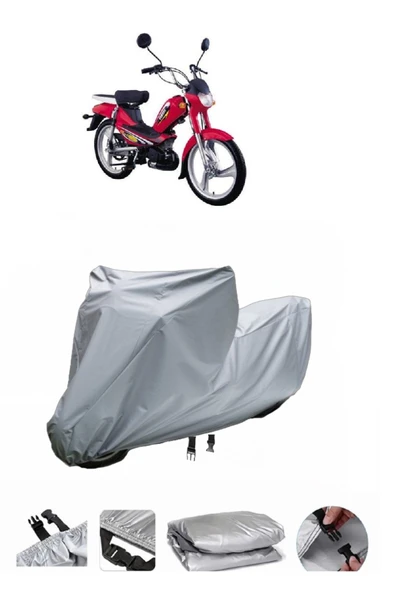 Yamaha Galaxy  Gri Motosiklet Brandası ARKA ÇANTA UYUMLU DEĞİLDİR ürün görseli 1