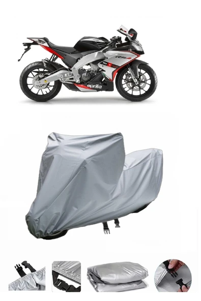 Aprilia RS 125  Gri Motosiklet Brandası ARKA ÇANTA UYUMLU DEĞİLDİR ürün görseli 1