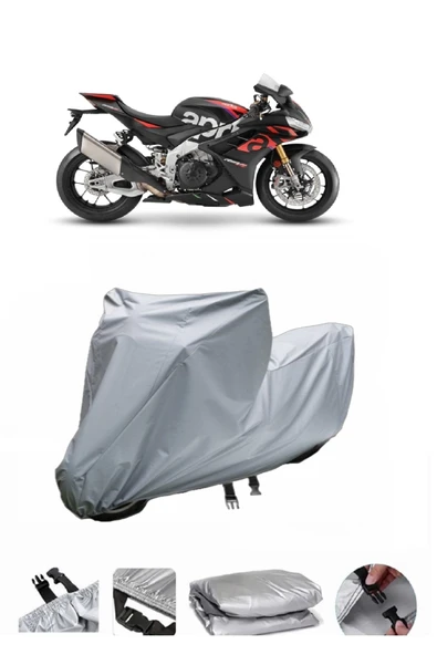 Aprilia RSV4 Factory  Gri Motosiklet Brandası ARKA ÇANTA UYUMLU DEĞİLDİR ürün görseli 1