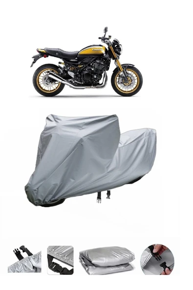 Kawasaki Z 900 RS  Gri Motosiklet Brandası ARKA ÇANTA UYUMLU DEĞİLDİR ürün görseli 1