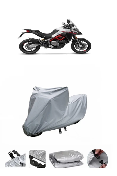 Ducati Multistrada 950  Gri Motosiklet Brandası ARKA ÇANTA UYUMLU DEĞİLDİR ürün görseli 1