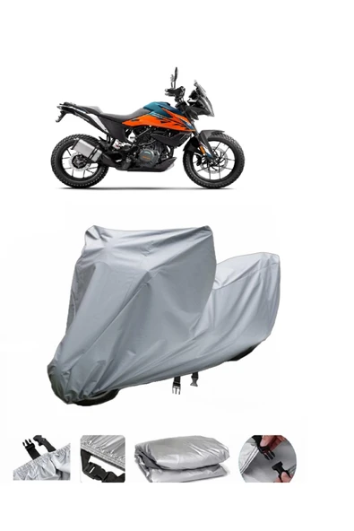 KTM 390 Adventure  Gri Motosiklet Brandası ARKA ÇANTA UYUMLU DEĞİLDİR ürün görseli 1