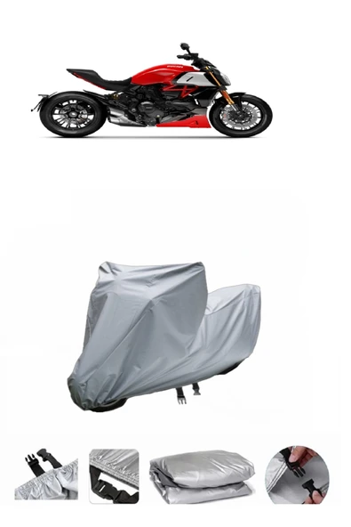 Ducati Diavel 1260 S  Gri Motosiklet Brandası ARKA ÇANTA UYUMLU DEĞİLDİR ürün görseli 1