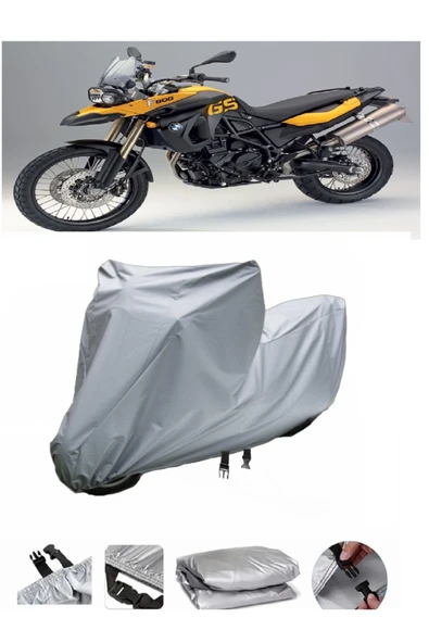 Bmw F 800 GS Adventure  Gri Motosiklet Brandası ARKA ÇANTA UYUMLU DEĞİLDİR ürün görseli 1