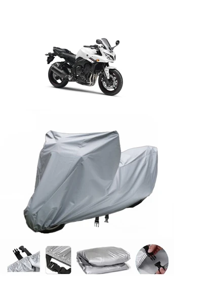 Yamaha FZS1000  Gri Motosiklet Brandası ARKA ÇANTA UYUMLU DEĞİLDİR ürün görseli 1