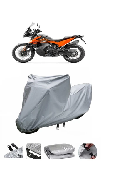 KTM 890 Adventure  Gri Motosiklet Brandası ARKA ÇANTA UYUMLU DEĞİLDİR ürün görseli 1