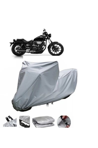 Yamaha XVS 950 A  Gri Motosiklet Brandası ARKA ÇANTA UYUMLU DEĞİLDİR ürün görseli 1
