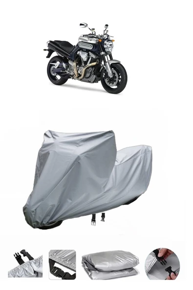 Yamaha MT-01  Gri Motosiklet Brandası ARKA ÇANTA UYUMLU DEĞİLDİR ürün görseli 1