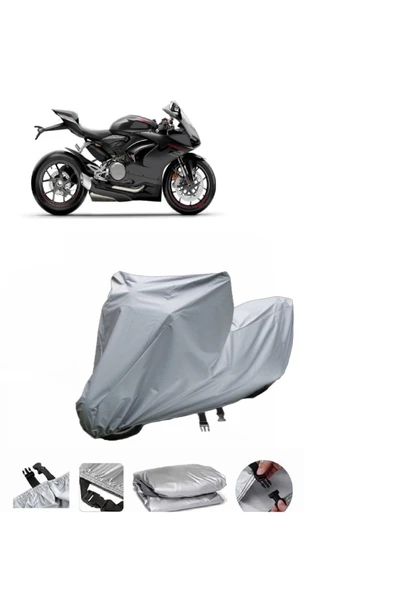 Ducati Panigale V2  Gri Motosiklet Brandası ARKA ÇANTA UYUMLU DEĞİLDİR ürün görseli 1