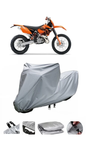 KTM 250 EXC  Gri Motosiklet Brandası ARKA ÇANTA UYUMLU DEĞİLDİR ürün görseli 1