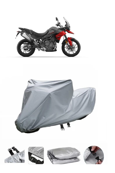 Triumph Tiger 850 Sport  Gri Motosiklet Brandası ARKA ÇANTA UYUMLU DEĞİLDİR ürün görseli 1