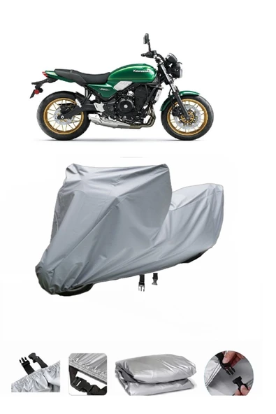 Kawasaki Z 650 RS  Gri Motosiklet Brandası ARKA ÇANTA UYUMLU DEĞİLDİR ürün görseli 1