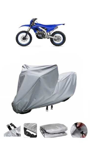 Yamaha WR 450 F  Gri Motosiklet Brandası ARKA ÇANTA UYUMLU DEĞİLDİR ürün görseli 1
