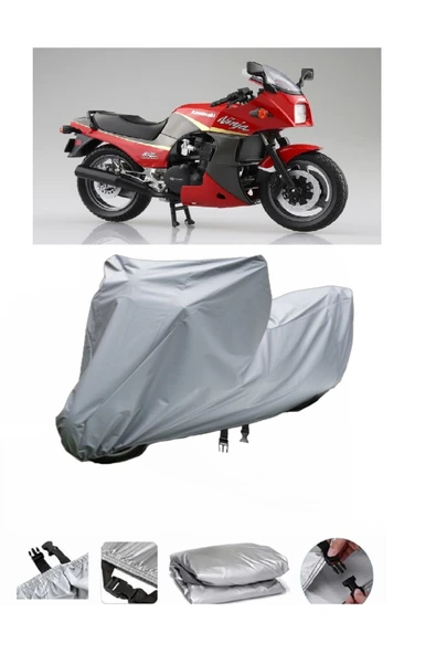 Kawasaki GPZ 900 R  Gri Motosiklet Brandası ARKA ÇANTA UYUMLU DEĞİLDİR ürün görseli 1