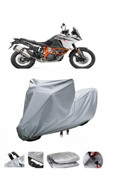 KTM 1090 Adventure  Gri Motosiklet Brandası ARKA ÇANTA UYUMLU DEĞİLDİR ürün görseli 1